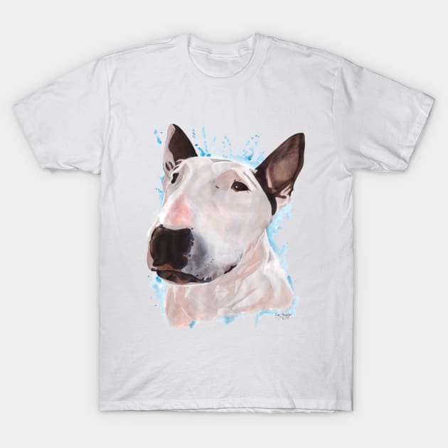 Bull Terrier (Sasha) T-Shirt by lucafon18